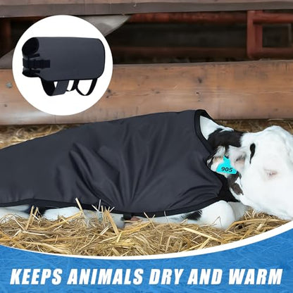 Shinylin Goat Blanket for Winter Sheep & Calf Blanket, Gray, Size XL