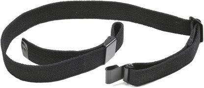 M1 Garand Cotton Sling (Black) US WWII M1 Garand Canvas Rifle Web Sling with Correct WW2 Hardware