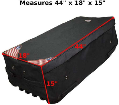 Derby Originals Waterproof Rolling Hay Bale Bag with Easy Carry Handles for Hassle Free Storage and Transport