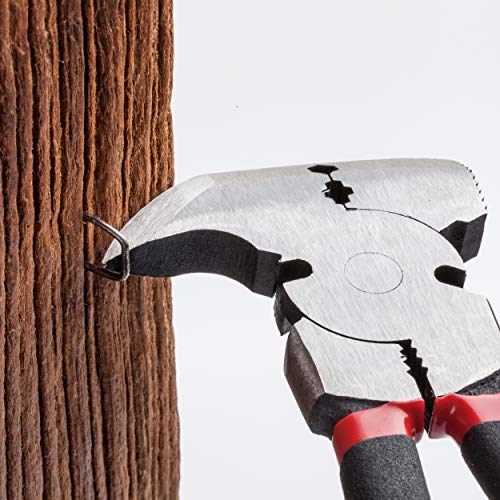 Bates - Multi-Plier Fence Tool, 10.8", Nail & Staple Puller, Cutting Pliers | Multi Function Tool for Fence Repair Nail Removal Staple Pulling Wire Cutting Construction Carpentry Gardening Use - color: Black, size: 1 Pack