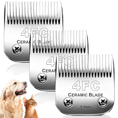 Dog Grooming Replacement Blades Compatible with Andis Dog Clipper - size: 4FC