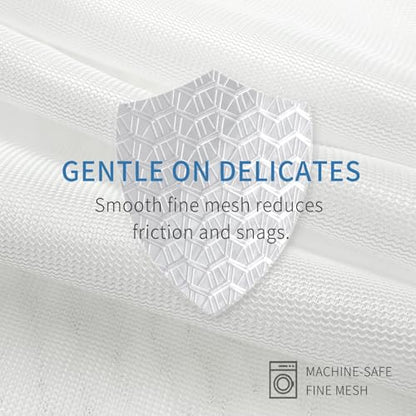 Muchfun 3Pcs Durable Fine Mesh Laundry Bags for Delicates 16 x 20 Inches - size: 3 Large