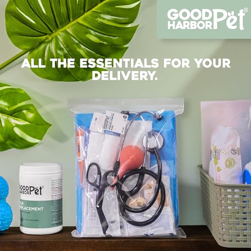 GoodHarborPet|Birthing Essentials Kit for Newborn Puppy, Kitten & Pets