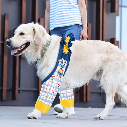 Coppthinktu Dog Elbow Protector for Calluses, Adjustable Dog Elbow Pads - size: XL