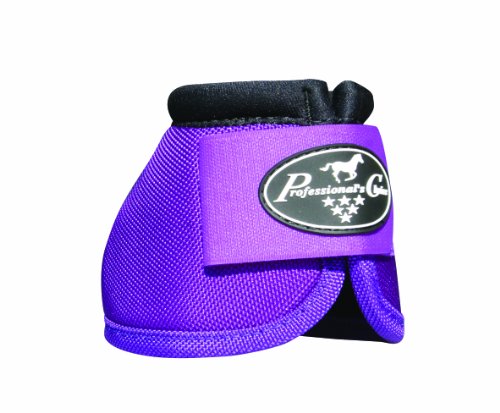 Professional's Choice ★ Ballistic NO Turn Overreach Bell Boots Sizes (Purple, Large)