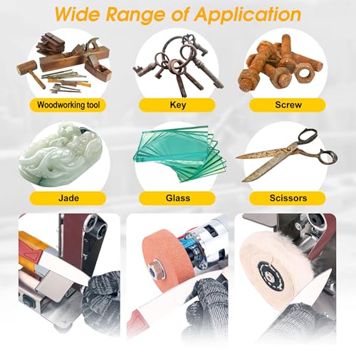 Mini Belt Sander for Knife Making, 3 IN 1 Electric Power Bench Belt Sanders | 7 Adjustable Speed Knife Sharpener Knife Polishing Kit for DIY Metal Woodworking Knife Making (Vertical) - style: Vertical Belt Sander