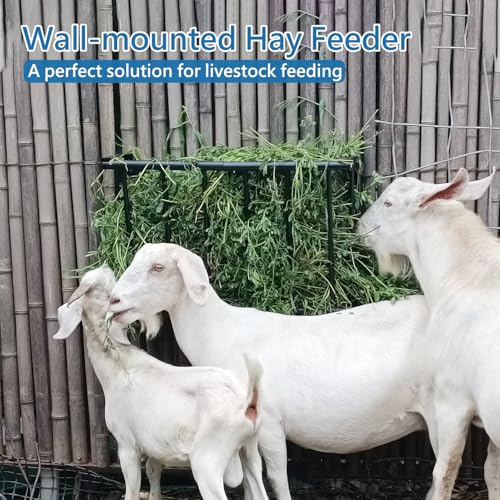 Wall Mount Hay Rack 25 Gallon - size: 25INCH