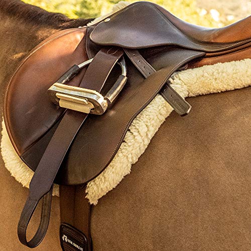 Total Saddle Fit Stability Stirrup Leathers Jump & Dressage Styles - Wide Body English Stirrup Leathers - size: 54" Dressage & Jump