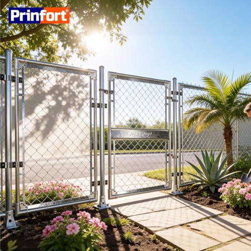 Heavy Duty Stainless Steel 1-5/8" x 1-7/8" Chain Link Fence Gate Fork Latch with Hole for Padlock（Fit 1 5/8" Gate Frame） 1Pack - size: 1-5/8''x1-7/8''-1P