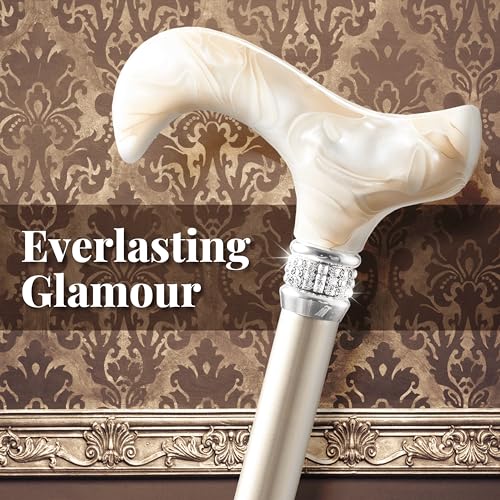 Merry Sticks Rhinestone Foldable Walking Cane for Women Men, Royal Burgundy - color: Royal Burgundy, size: Classic Grip