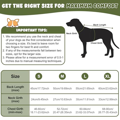 Dog Raincoat, Waterproof Dog Coat with Polar Fleece Lining - color: Army Green, size: Small