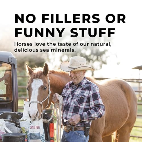 Daily Red Complete Wellness, Fortified Mineral Mix Supplement for Horses, 25lb Refill Bag - size: 25 lb Refill Bag