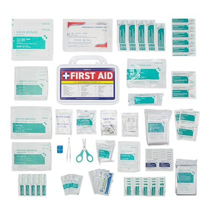 First Aid Kit for Office, Home, Car, School - 130 Pieces