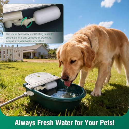 Automatic Water Bowl Livestock Waterer for Horse Cattle Goat Sheep Dog