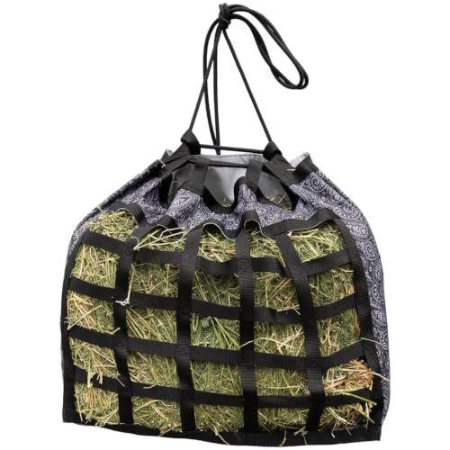 Professional's Choice Scratch Free Hay Bag - color: Paisley/Black