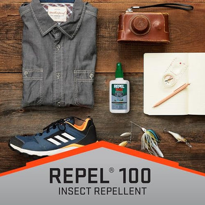 Repel 100 Mosquito & Insect Repellent 4 Oz, 98% DEET - size: 4 Fl Oz (Pack of 1)