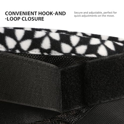 Harrison Howard Cattle Livestock Fly Mask Breathable Mesh Padded Edging with Fun Patterns Large Spacing Forelock Opening Design Adjustable Fit for Cattle Deep Grey - color: Deep Grey