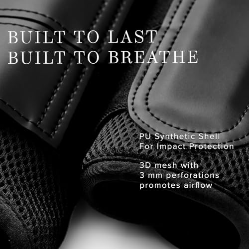 Equestrian Stockholm Horse Brushing Boots, 3D Mesh - color: Black