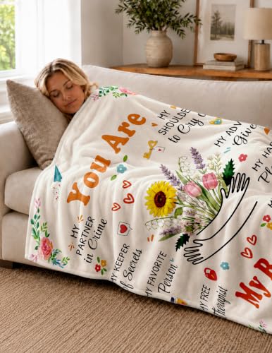 for Women, Friendship Birthday Gifts Bestie Blanket | Gifts for Friends Sister Female Bff,Soul Sister Gifts for Women, Cozy Soft Flannel Throw Blanket Graduation Gifts 50*60 - color: Bestite