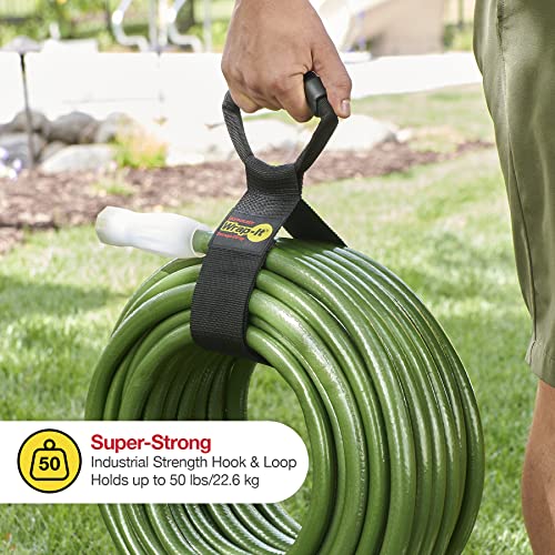 Easy-Carry Wrap-It Storage Straps - 28" (2-Pack) - color: Black, size: 28" (2 Pack)