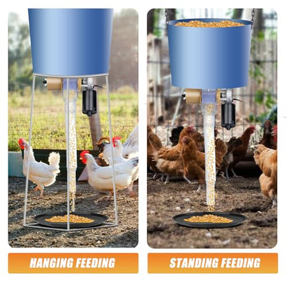 Timed Automatic Chicken Feeder 16 Groups of Timer & Quantitative