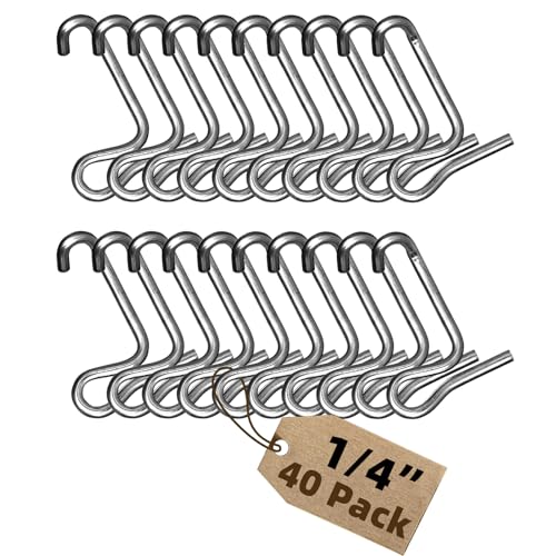 1Pcs Tighteners Handle,20 Pcs Fence Wire Tightener+40 Pcs Fence Wire Tightener Clips