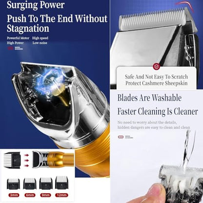 Powerful Dog Grooming Clippers, Sheep Horse Shears for Thick Hair