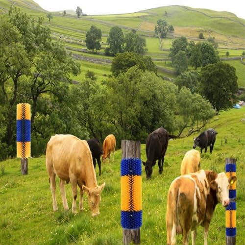 Livestock Scratching Brush 1 Pack, Itch Relief Goat Scratching Post - size: 1 Count (Pack of 1)