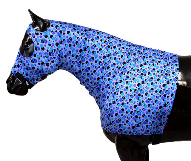 for Horses XS Bubbles Print Zipper Stretch Hood