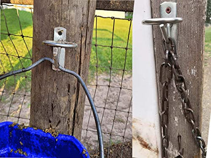 Horse Feed Bucket Hook,Water Bucket Holder Hanger for Horse Stall/Stable Supplies (2 Pack) - size: 2 Pack