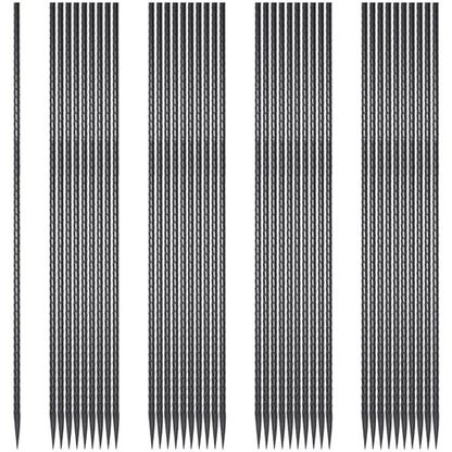 Rebar Stakes 24 Inch Straight Metal Spikes (40pcs) Ground Anchors - size: 24"-Φ1/4"-40pcs