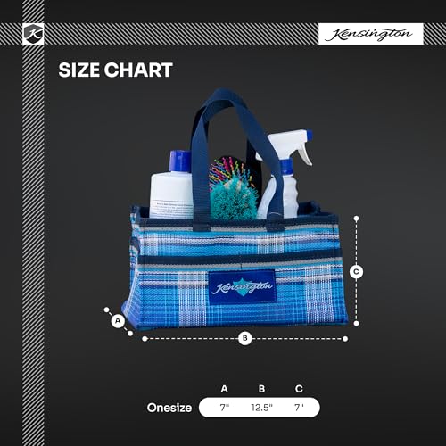 Kensington Protective Products Horse Grooming Tote Bag, Lavender Mint - color: Lavender Mint