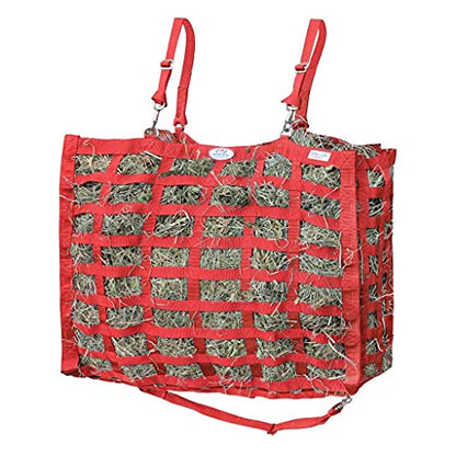 Large Superior Slow Feeder Horse Hay Bag with Super Tough Bottom and 1 Year Warranty