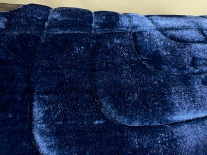 HILASON Western Endurance All Purpose Horse Fleece Saddle Pad - color: Blue