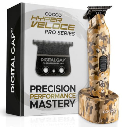 Cocco Hyper Veloce Pro Trimmer, Digital Gap Graphene Blade Edger - color: Camo