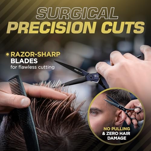 Fagaci Hair Cutting Scissors Professional 5” Superior Precision Hair Shears