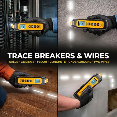Ideal Electrical SureTrace Digital Circuit Tracer, 61-946, 0-480V