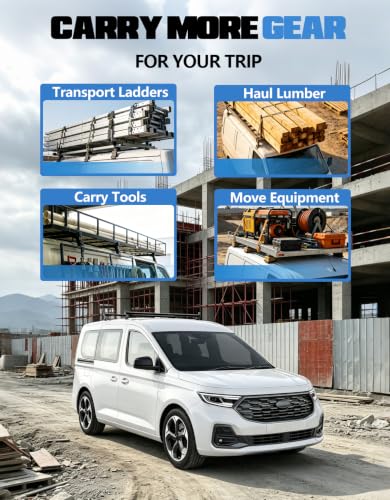 FengYu 500lbs Van Ladder Roof Rack for Ford Transit Connect 2014-2025 - size: Fit for Transit Connect 2014-2025