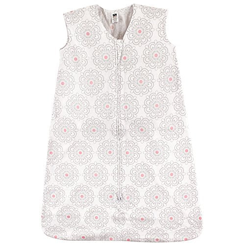 Hudson Baby Unisex BabyCotton Sleeveless Wearable Sleeping Bag, Sack, Blanket - color: Floral, size: 0-6 Months