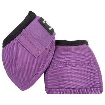Classic Equine Dyno Turn Bell Boots - color: Violet Purple, size: Small