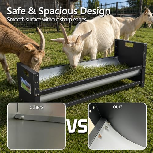 Portable Livestock Feeder 15 Gallons Capacity