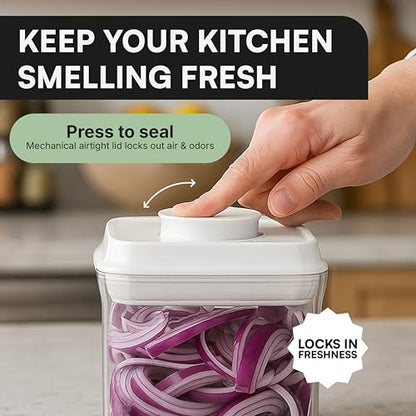 Bop Top Airtight Food Storage Containers | Pop-Top Lid | 3.5 Cups / 30 Oz - color: Single: 30 oz