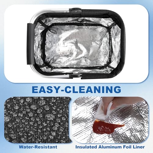 PGmoon Cleaning Caddy Organizer with Handle,Black - color: Black