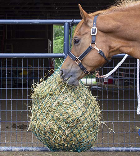 Derby Originals 48" Eager Feeder Slow Feed Hay Net - color: Black