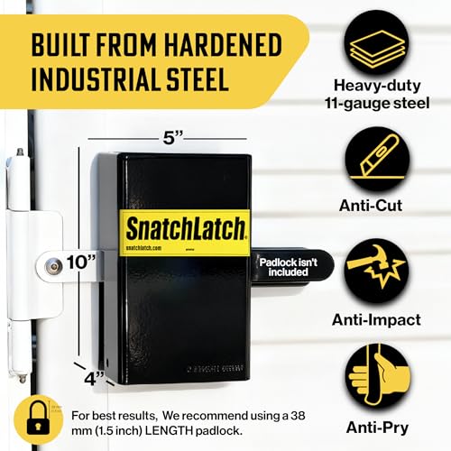 Shipping Container Lock Box – Cam Bar Latches Anti Theft Guard