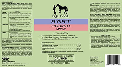Farnam Equicare Flysect Citronella Spray, 32 fl. oz.