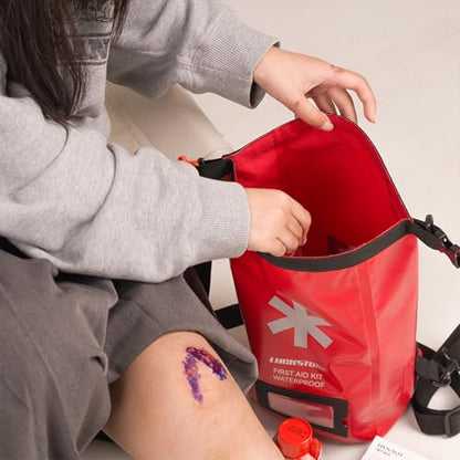Empty First Aid Kit Dry Bag, Waterproof Medical Pouch Storage Bag (5L) - size: 5L