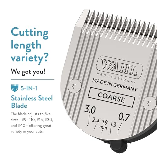 Wahl Professional Animal 5-in-1 Adjustable Blade, 2179-401, Coarse