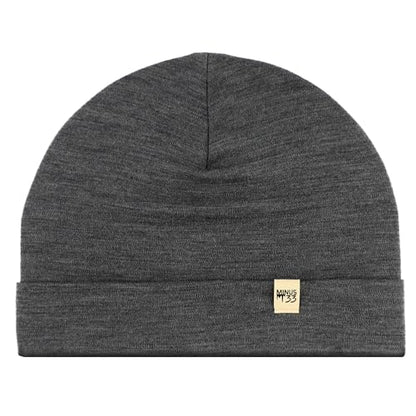100% Merino Wool Cuff Beanie - Mens & Womens Warm Winter Hat - Watch Cap - Toque - Novelty Beanie - One Size Fits Most - color: Charcoal Gray