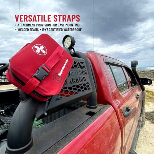 Surviveware Comprehensive Waterproof Premium Survival First Aid Kit - style: Large Waterproof